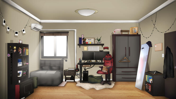 MC's room day