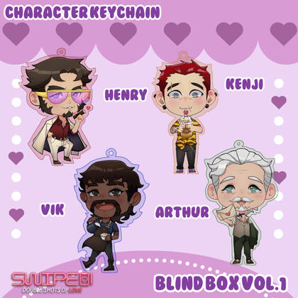 Keychain Design_SWIPED!: DOUBLE SHOTS OF LOVE