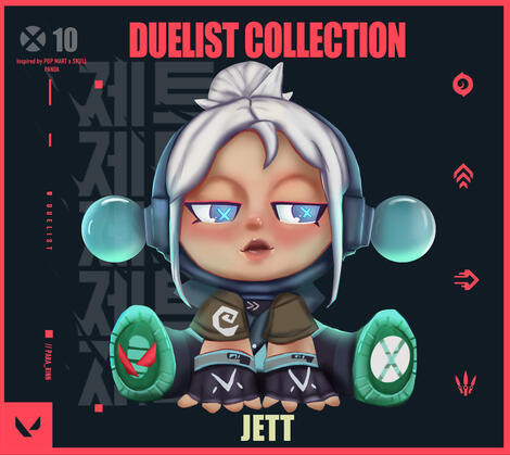 POP MART x VALORANT - JETT