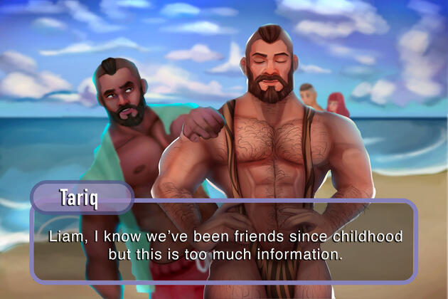 DATING SIM - BEACH BRIMSTONE