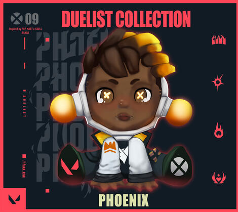 POP MART x VALORANT - PHOENIX